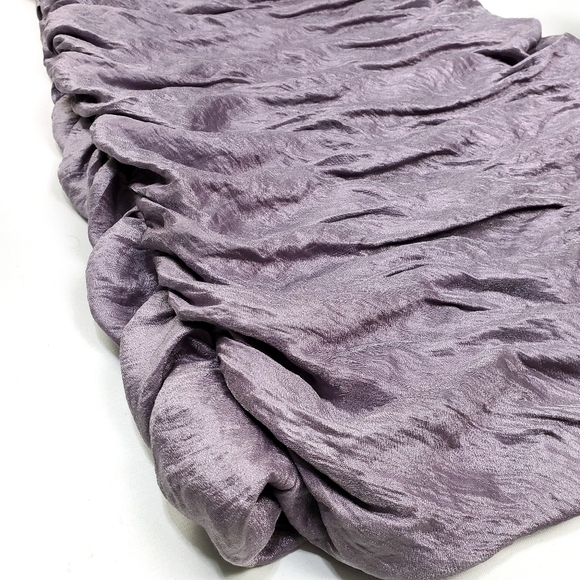 Cachet Stunning Purple Rouged Ruffled Dress 10 - Picture 8 of 14